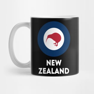 New Zealand RNZAF Military Roundel, Royal New Zealand Air Force. Mug